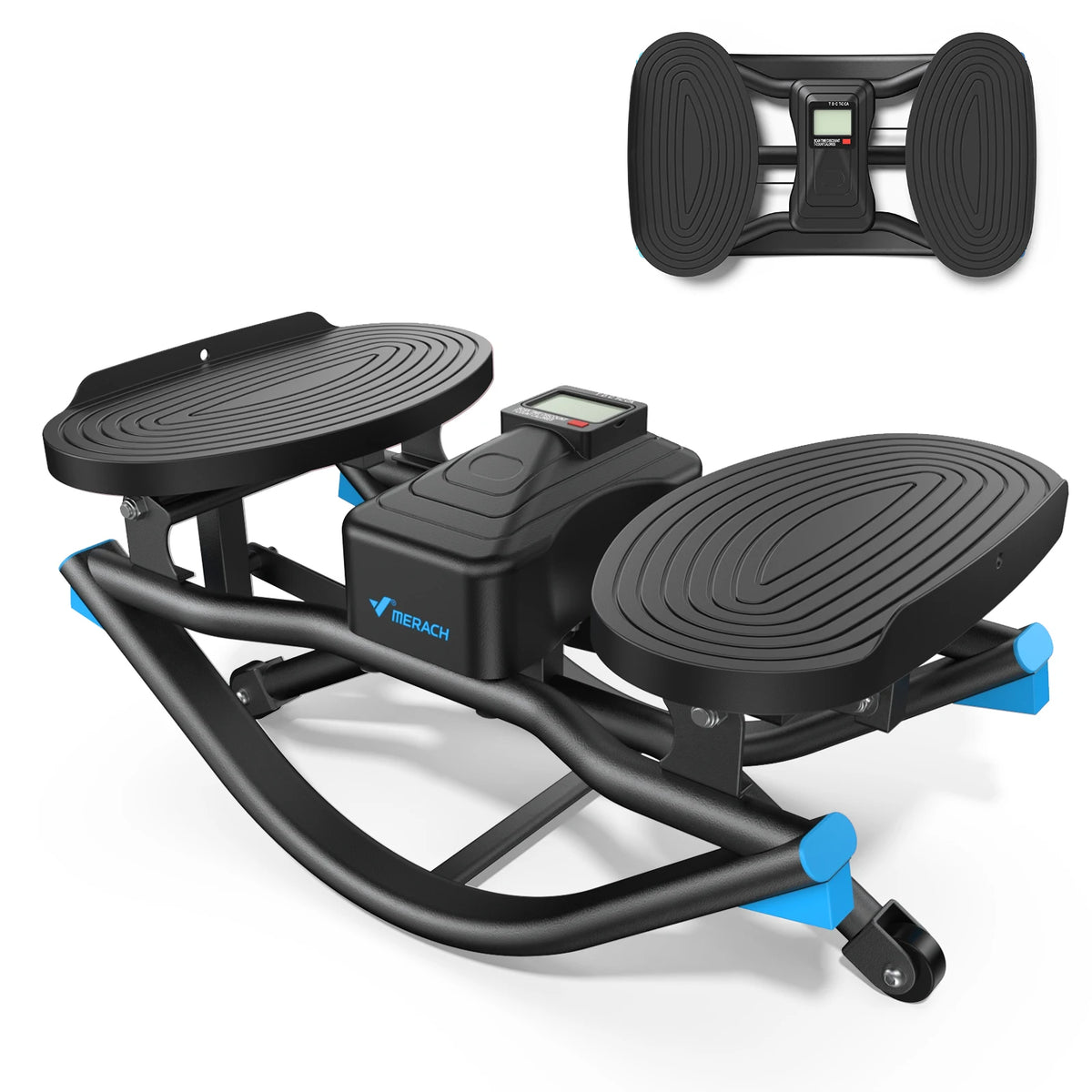 MERACH Rocking Stepper And Ab Twist Board For Home Fitness