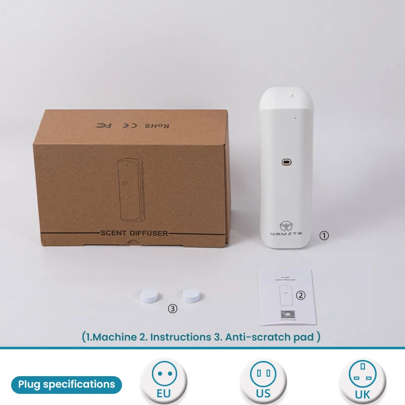 NAMSTE Bluetooth Aromatic Oil Diffuser Socket Style Home Fragrance Device
