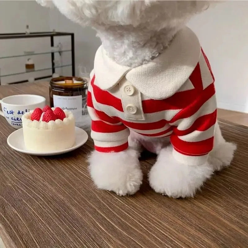 Cotton Summer Polo Shirt for Dogs With Cooling Comfort