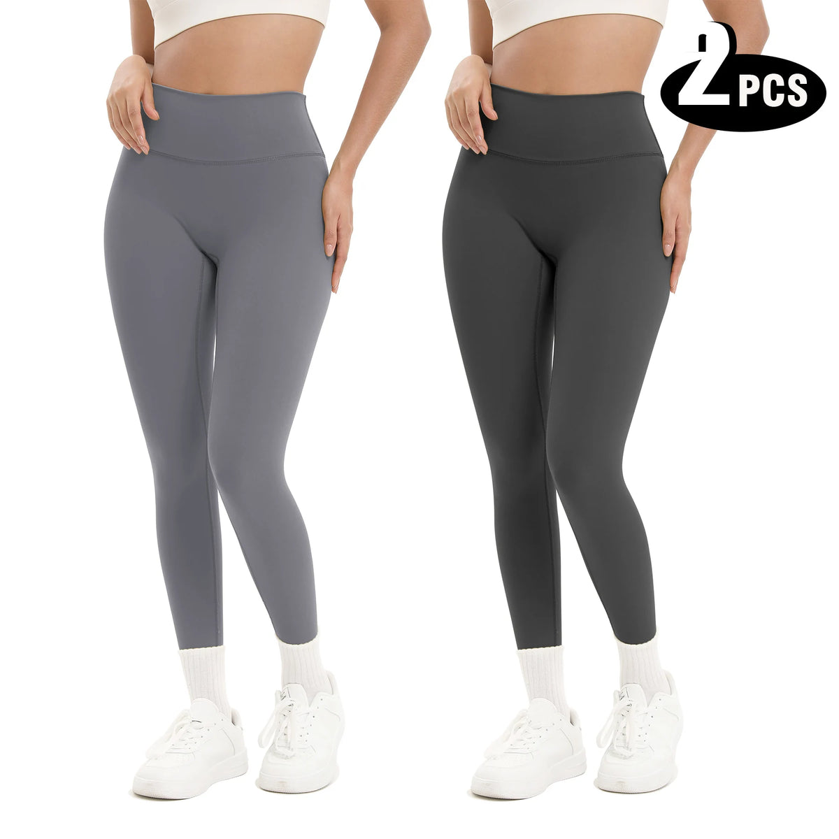 Womens High Waisted Seamless Butt Lifting Yoga Leggings