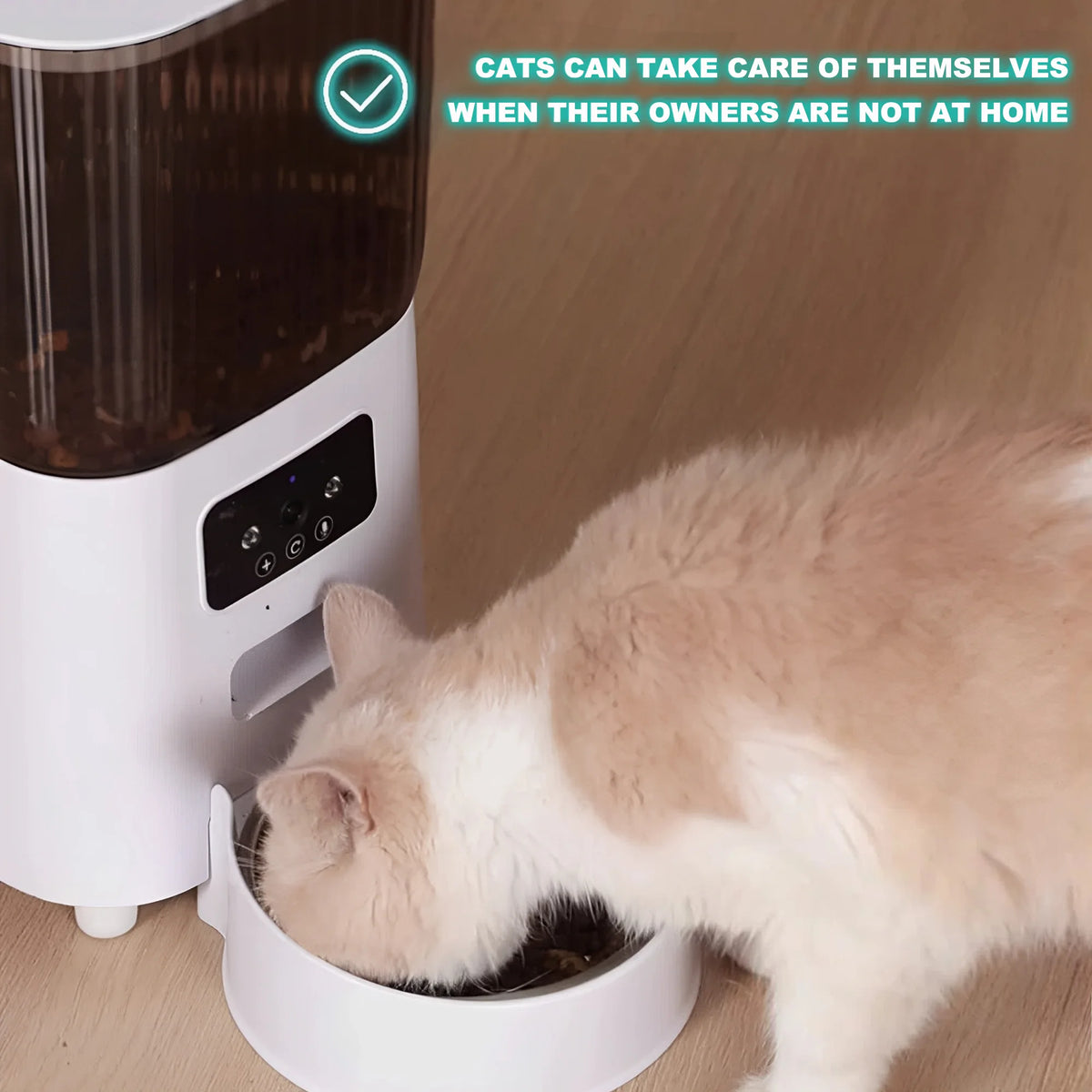 App Controlled Pet Feeder With Timer For Dogs And Cats