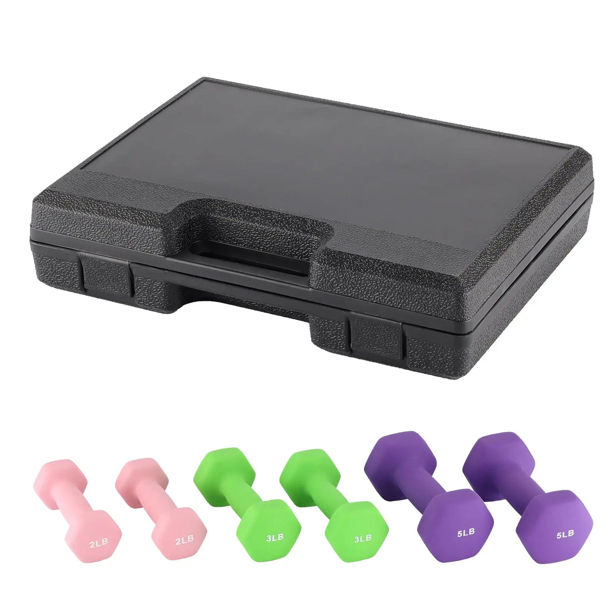 Neoprene Dumbbell Set for Home Gym Strength Training