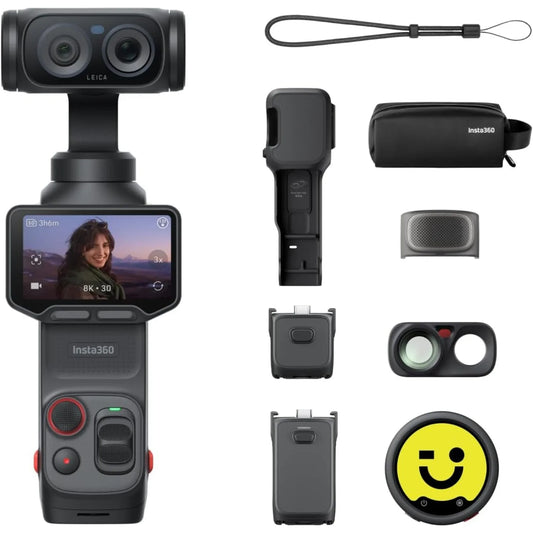Insta360 Luna Ultra 8K Vlogging Camera With Dual Leica Lenses