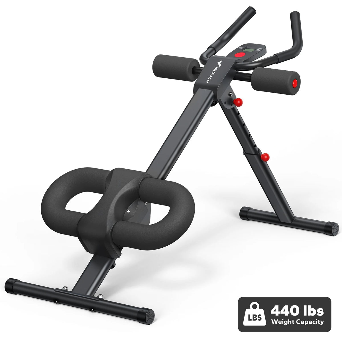 MERACH Adjustable Abdominal Trainer Machine for Core Workouts
