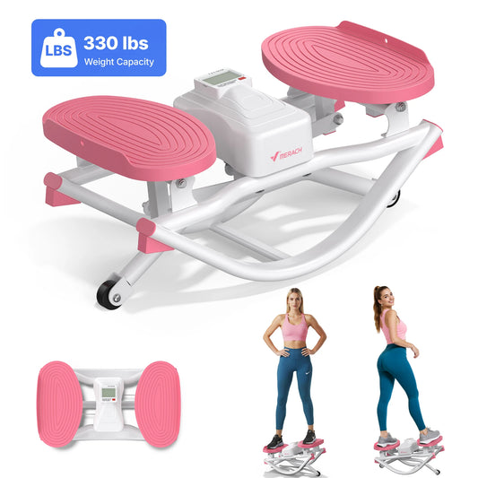 MERACH Rocking Stepper And Ab Twist Board For Home Fitness