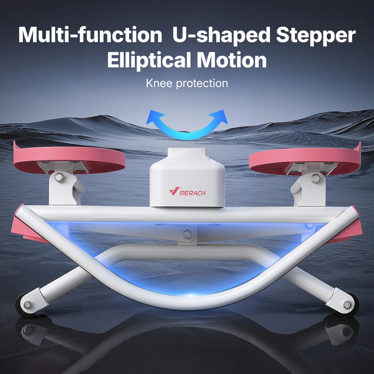 MERACH Rocking Stepper And Ab Twist Board For Home Fitness