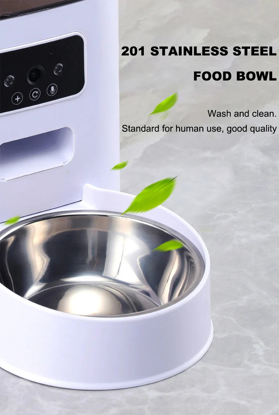 App Controlled Pet Feeder With Timer For Dogs And Cats