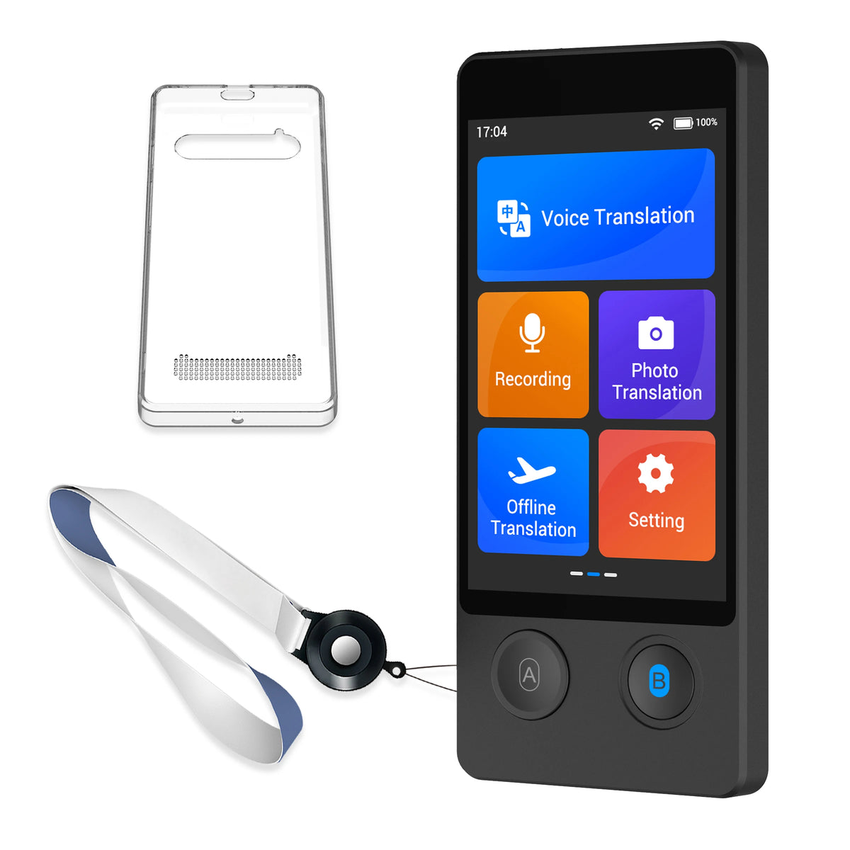 Wooask W12 Real Time Language Translator With Offline Voice Support