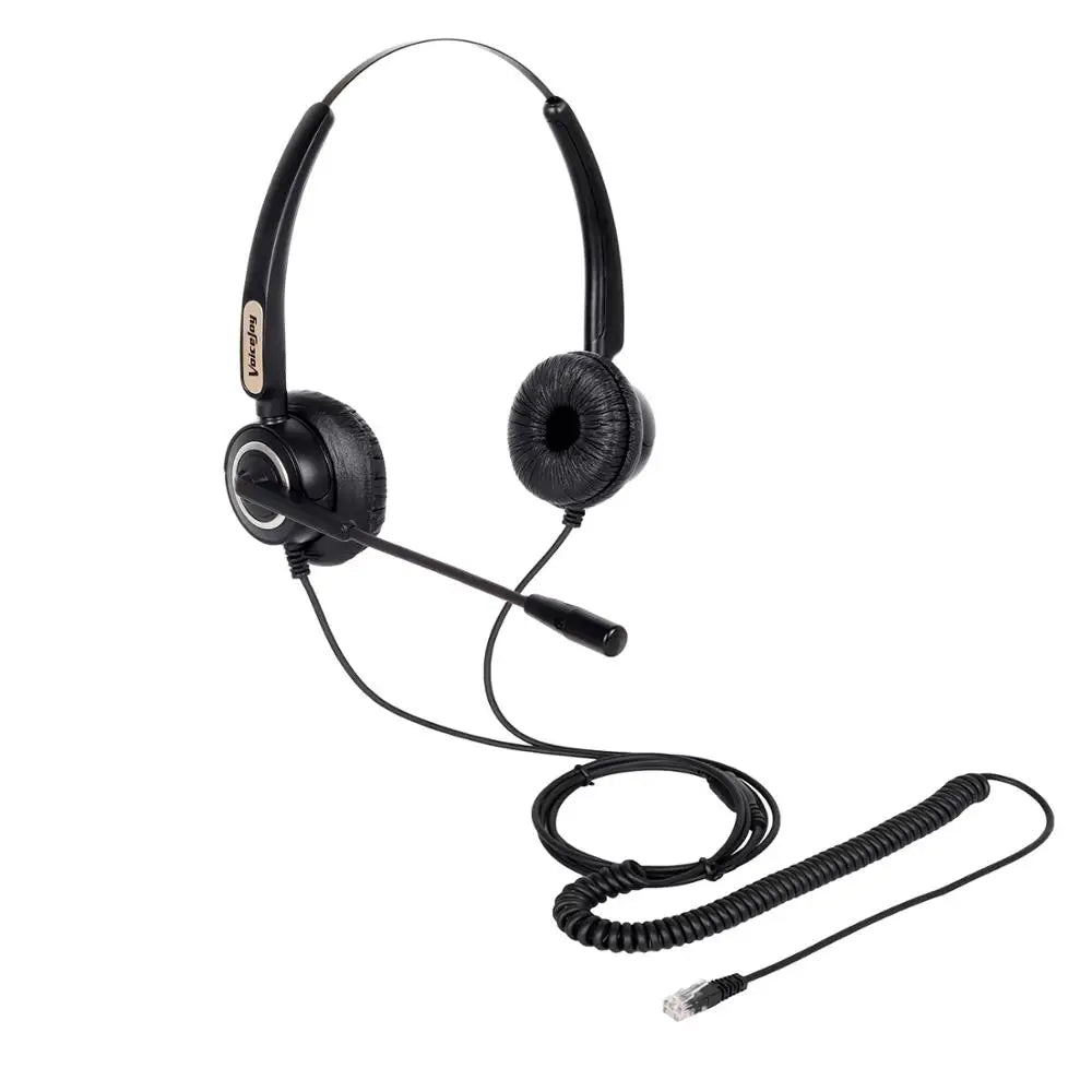 VoiceJoy RJ9 Noise Cancelling Headset For Cisco IP Phones