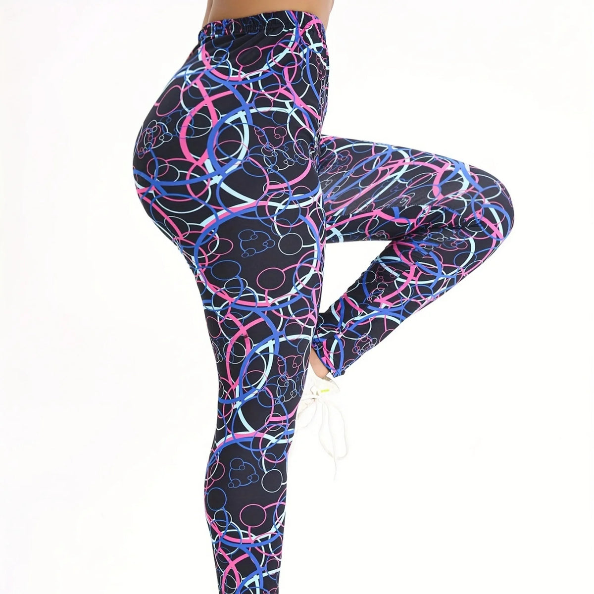 Women's High Waist Yoga Leggings With Utility Pockets For Workout
