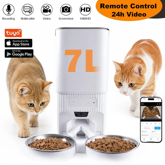 Nityers Smart Pet Feeder With HD Camera And App Control