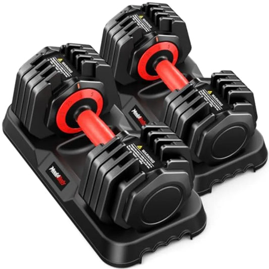 Adjustable Dumbbell Set For Strength Training And Home Gym Workouts