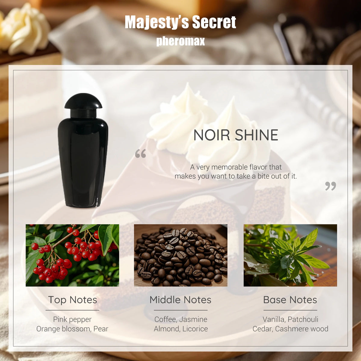 Womens Perfume Oil With Caramel, Pink Pepper And Jasmine Notes