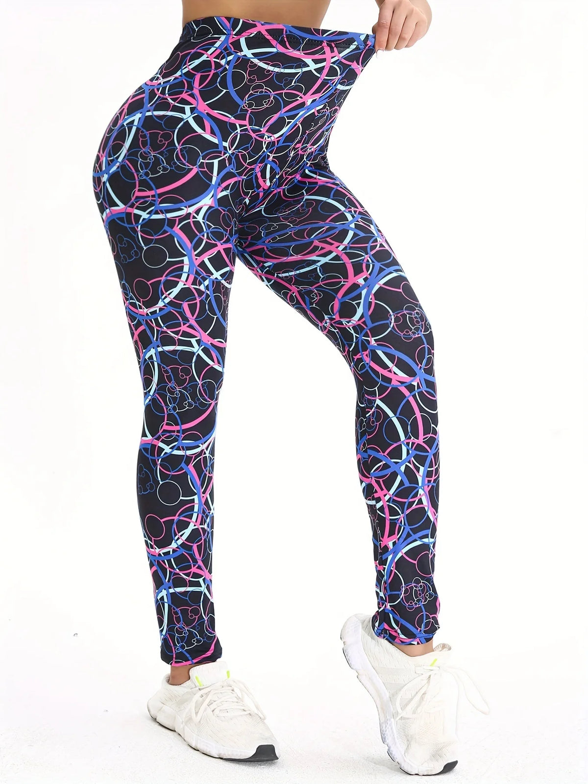 Women's High Waist Yoga Leggings With Utility Pockets For Workout