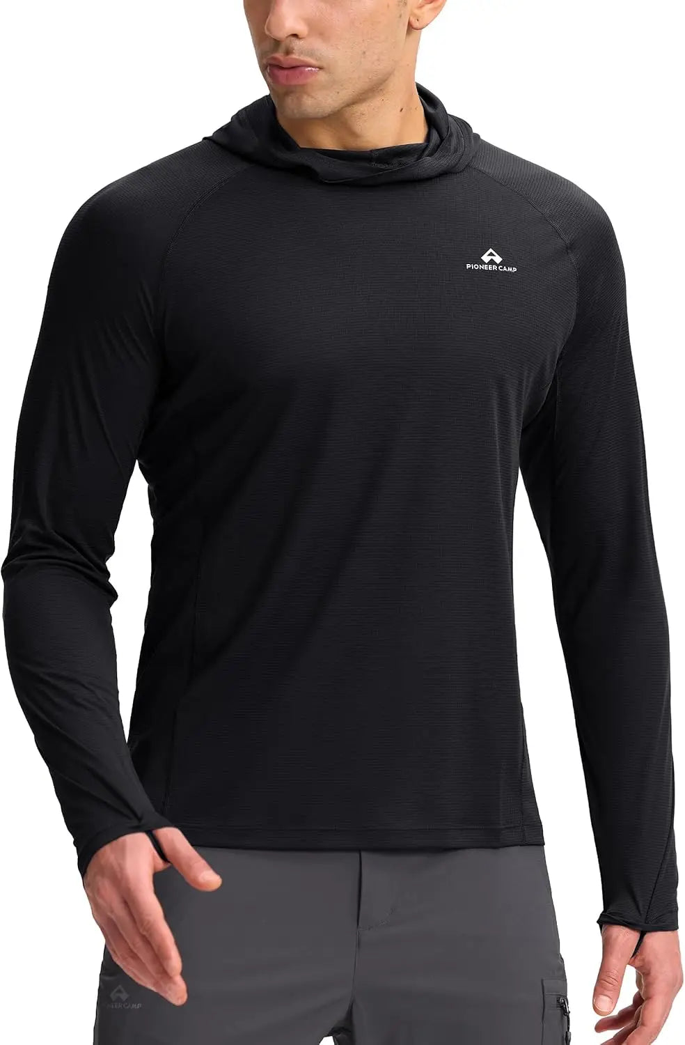 Pioneer Camp Lightweight Sun Protection Hoodie Quick Dry Hiking Shirt