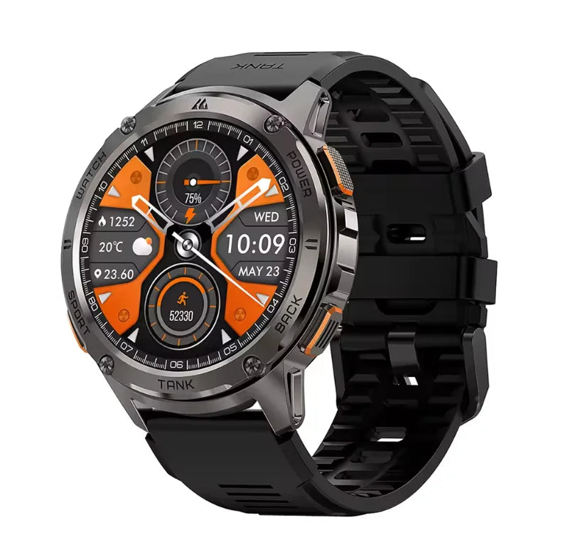 KOSPET Tank T3 AMOLED Smartwatch Bluetooth Calling Fitness Tracking