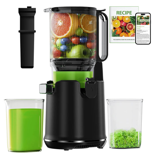 Aeitto Cold Press Masticating Juicer With Reverse Function For Produce