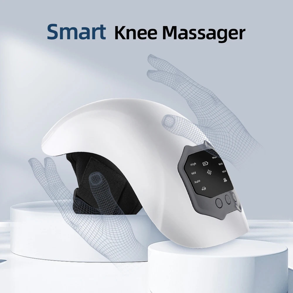 Hailicare Wireless Electric Knee Massager With Infrared Heat And Airbag