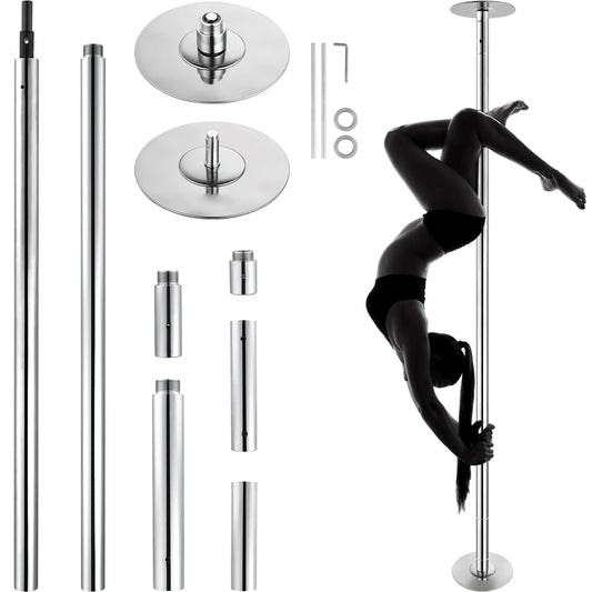 SucceBuy Portable Spinning And Static Dancing Pole Kit