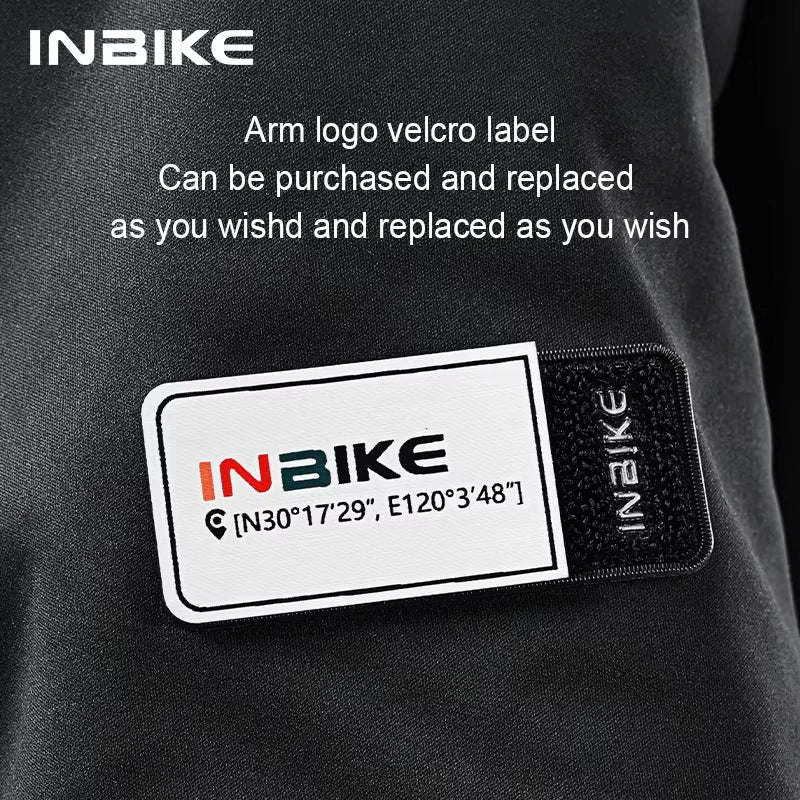 INBIKE Women's Thermal Fleece Cycling Jacket Windproof And Breathable