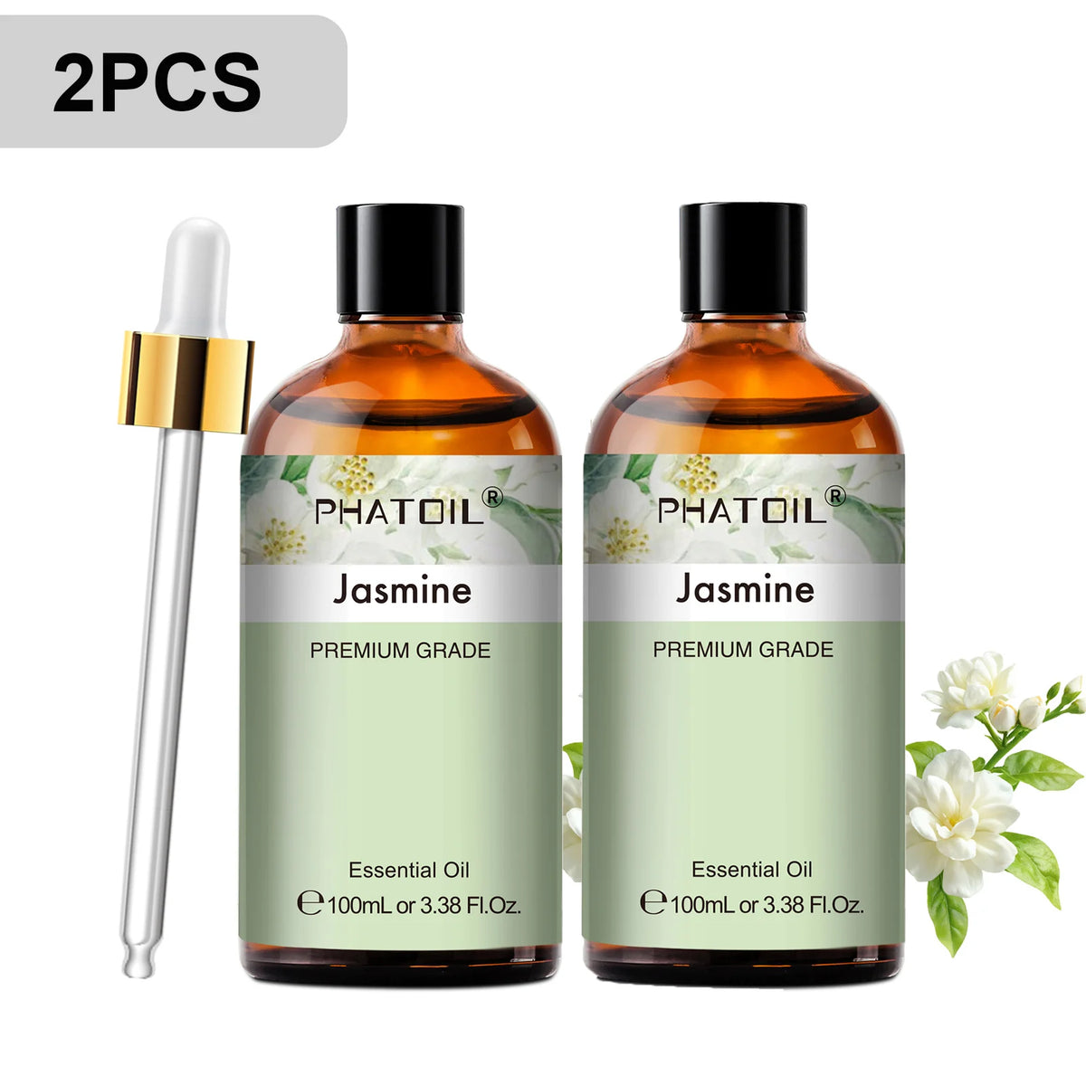 PHATOIL Aromatherapy Essential Oil Set for Diffusers and Soap Making