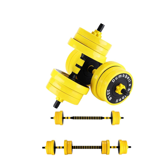 HiMISS Adjustable Dumbbell Set for Home Gym With Foam Handles