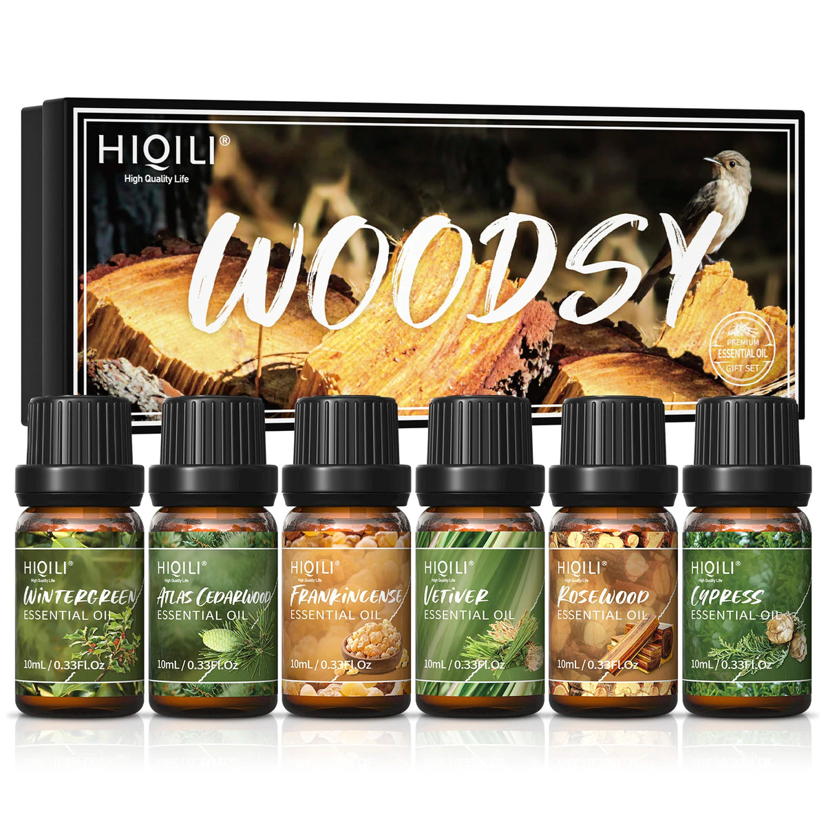 HIQILI Fragrance Oil Set for Aromatherapy and DIY Crafts