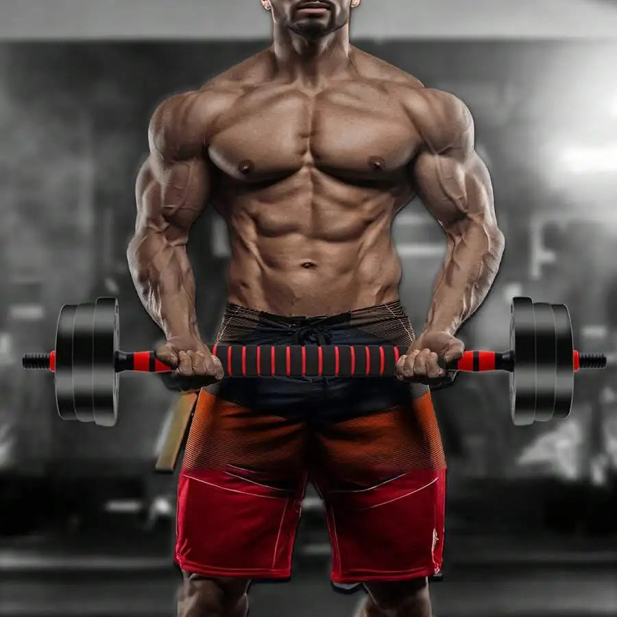 Adjustable Dumbbell Weight Set With Connector for Home Strength Training