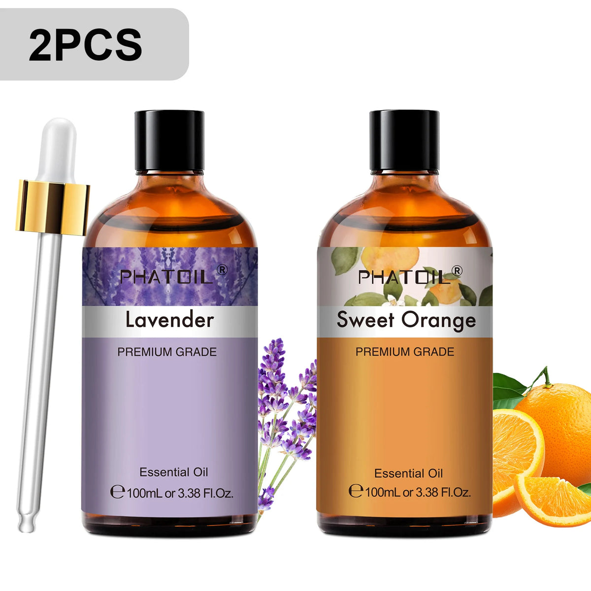 Phatoil Pure Essential Oils For Aromatherapy Diffuser Use