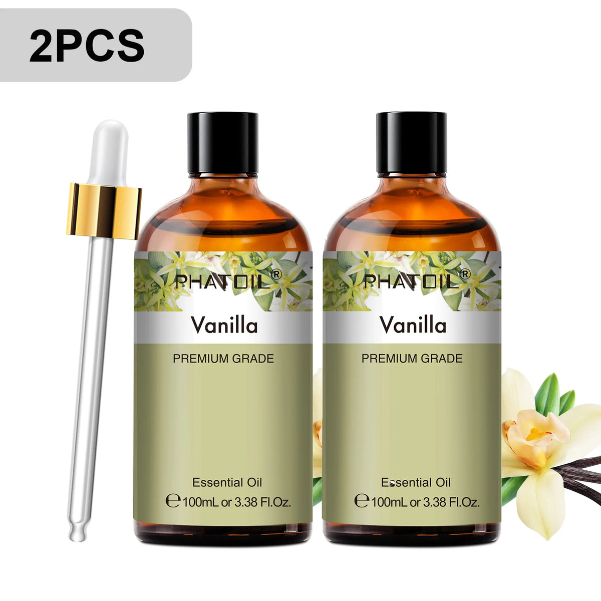 PHATOIL Aromatherapy Essential Oil Set for Diffusers and Soap Making