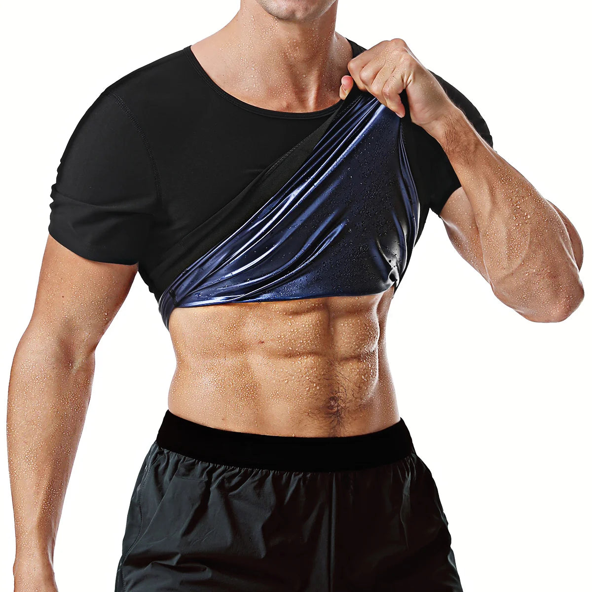 Women's Sauna Suit Compression Shirt For Sweat And Workout Shaping
