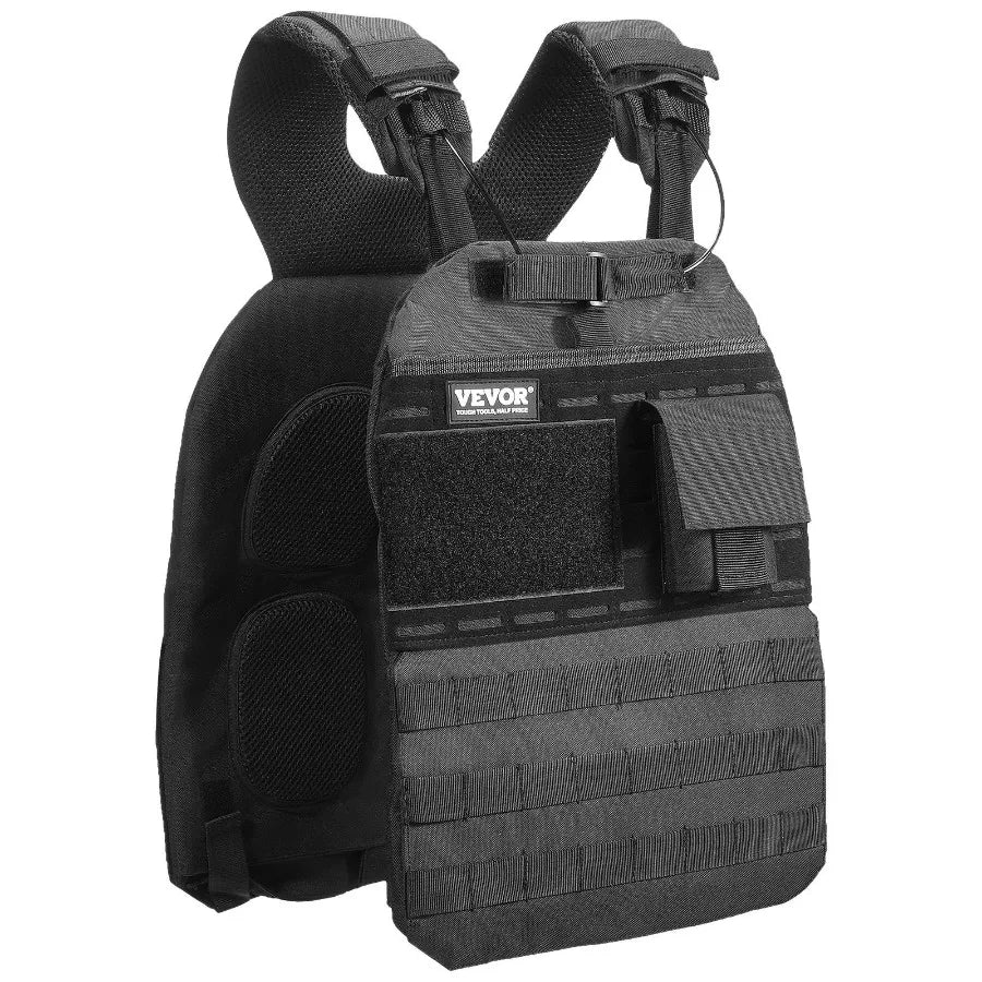 Adjustable Weighted Vest For Fitness Training Strength And Endurance