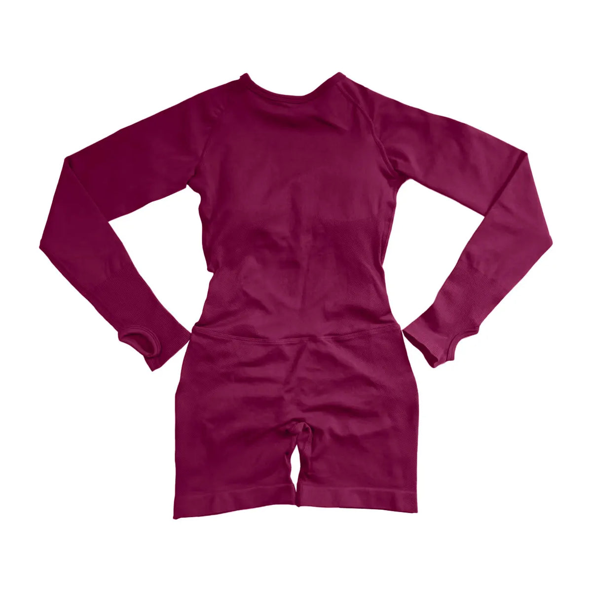 NCLAGEN Womens Seamless Long Sleeve Yoga Fitness Jumpsuit