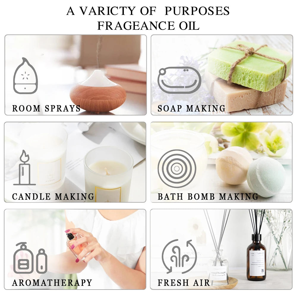 Phatoil Pure Essential Oils For Aromatherapy Diffuser Use