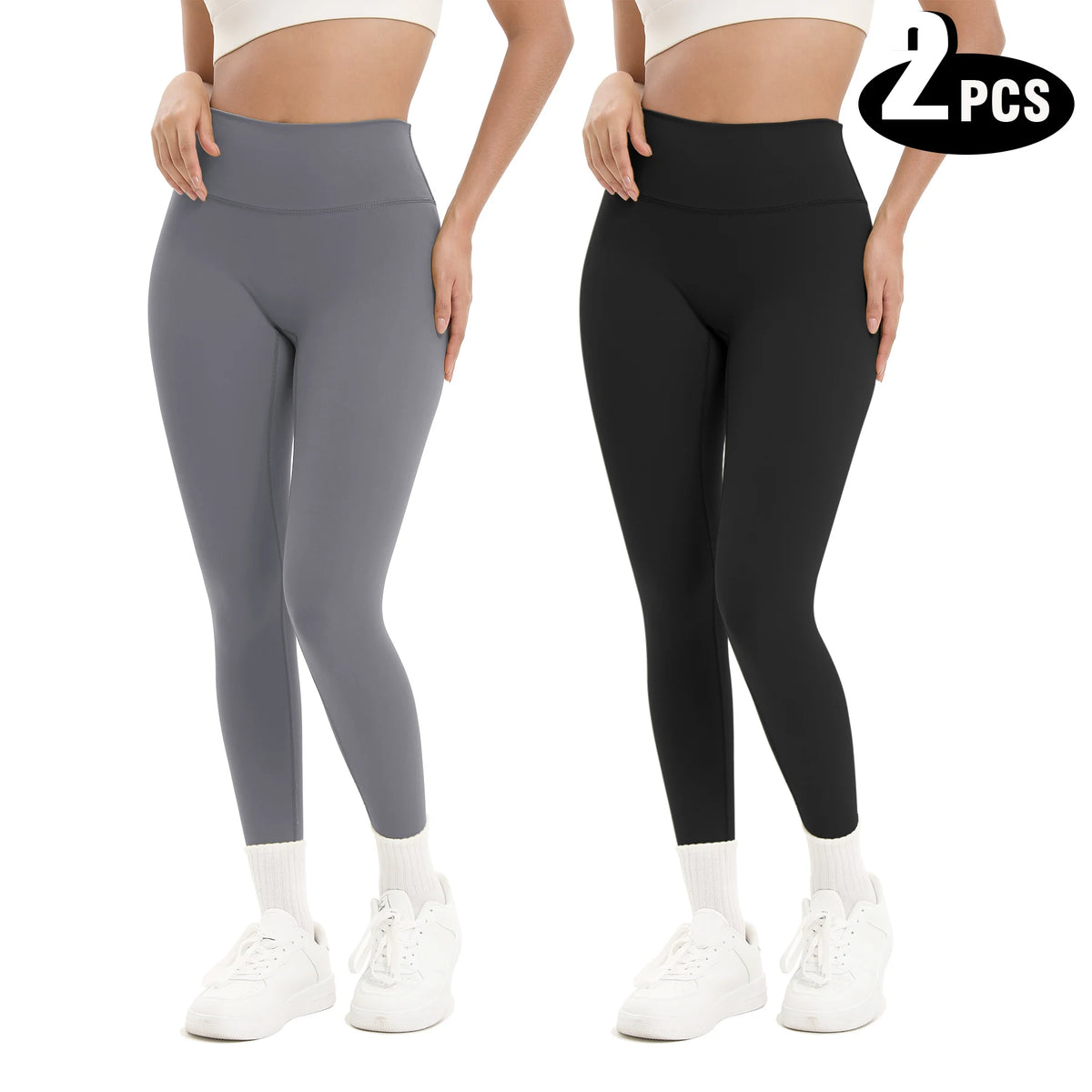 Womens High Waisted Seamless Butt Lifting Yoga Leggings