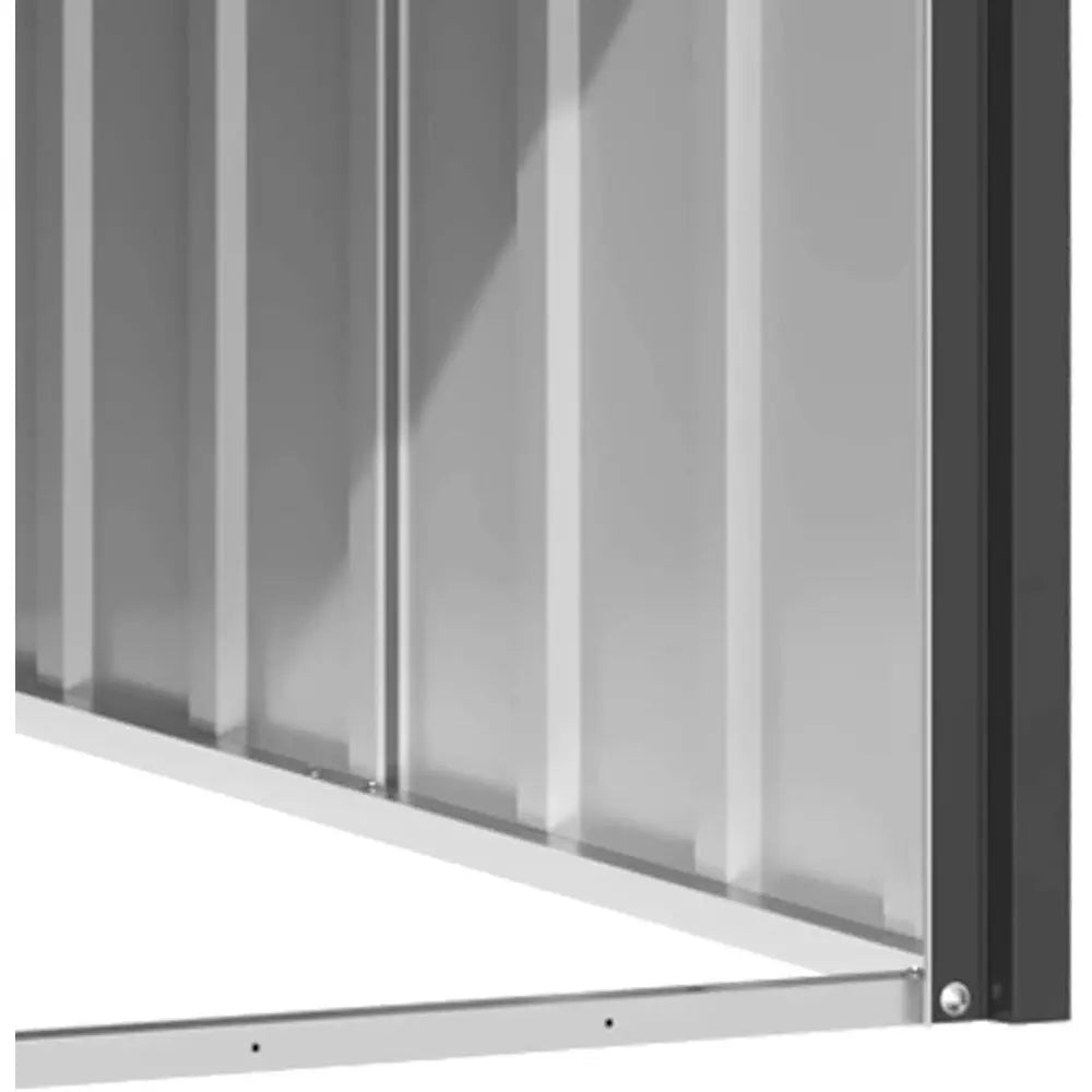 Outdoor Galvanized Steel Dog Kennel With Weatherproof Roof