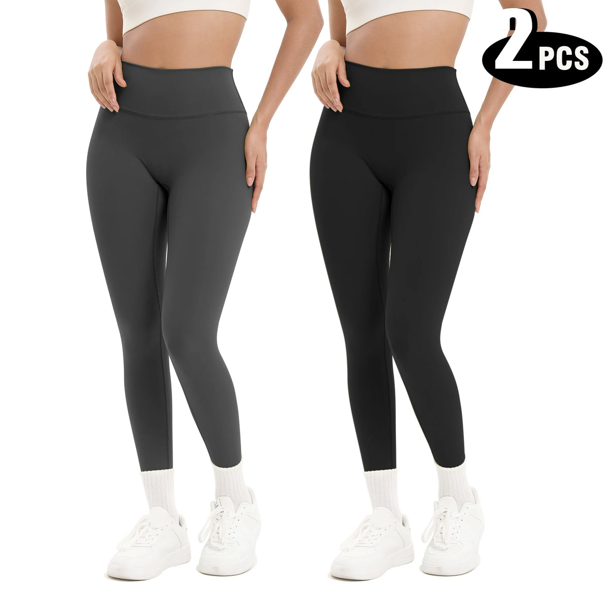 Womens High Waisted Seamless Butt Lifting Yoga Leggings