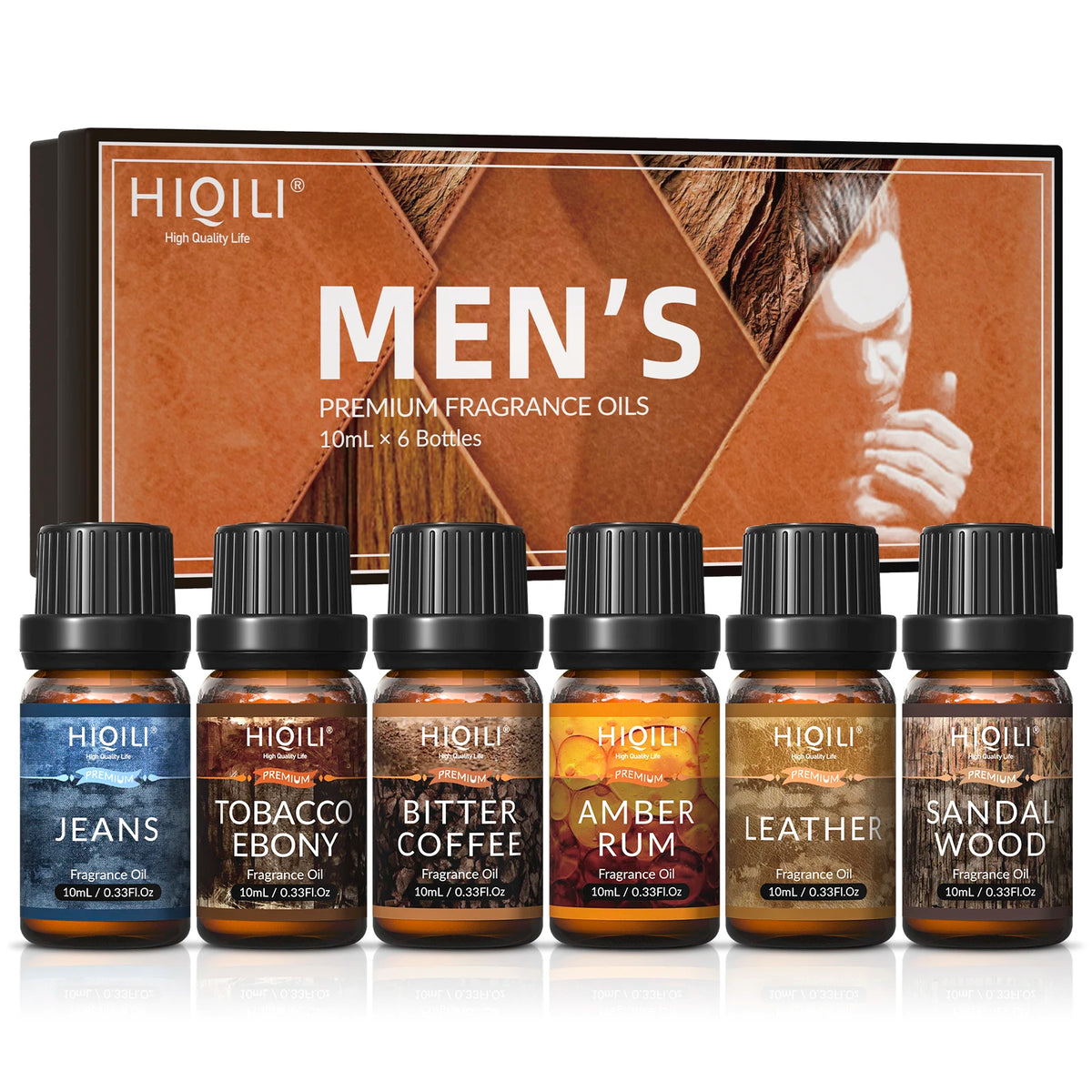 HIQILI Fragrance Oil Set for Aromatherapy and DIY Crafts