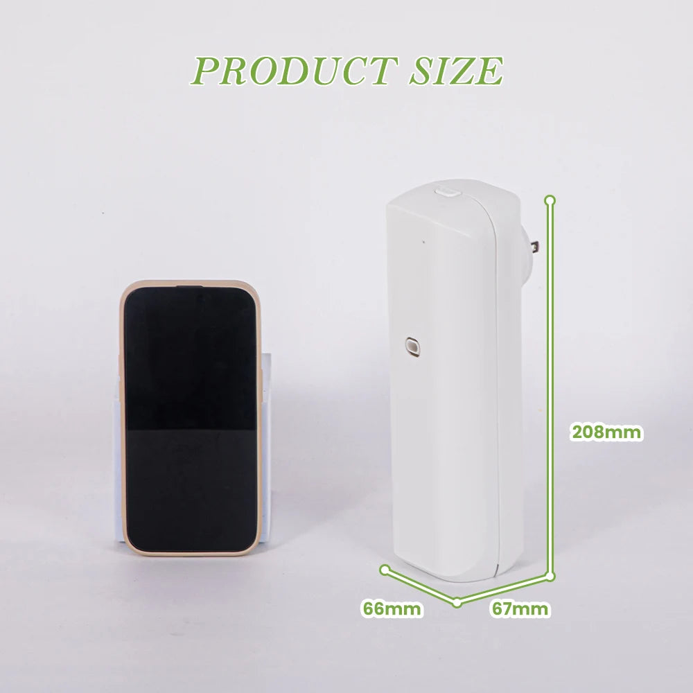 NAMSTE Bluetooth Aromatic Oil Diffuser Socket Style Home Fragrance Device