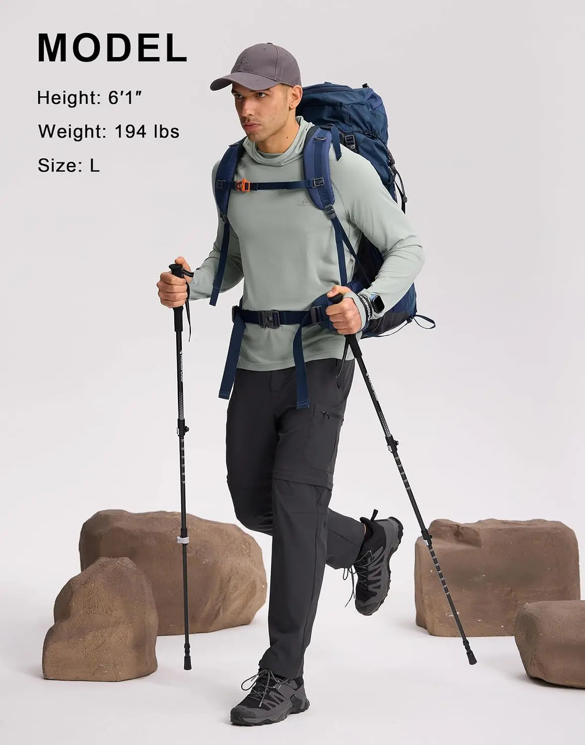 Pioneer Camp Men's UPF 50+ Quick Dry Sun Protection Shirt
