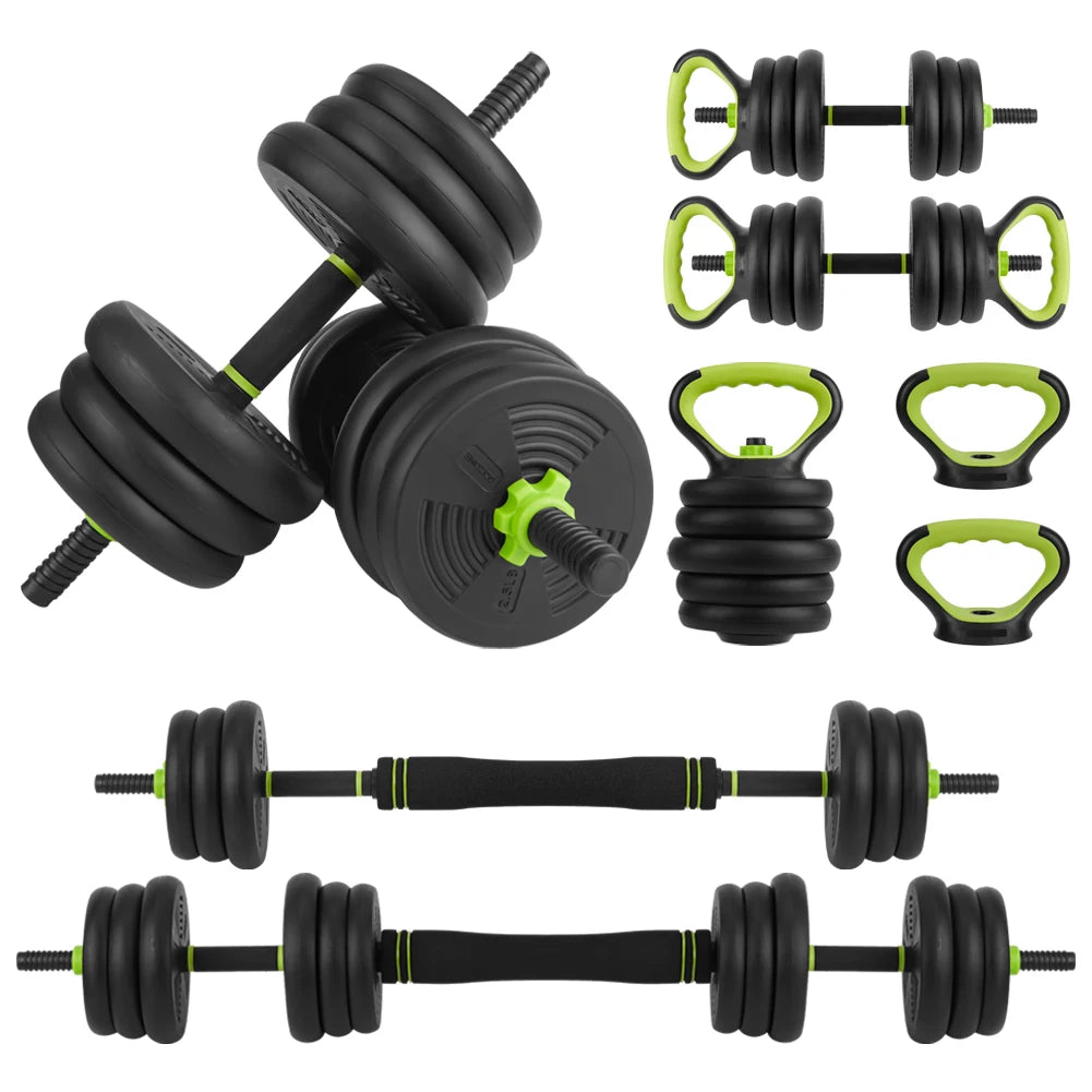 Acekool Adjustable Dumbbell Set With Convertible Home Gym Weights
