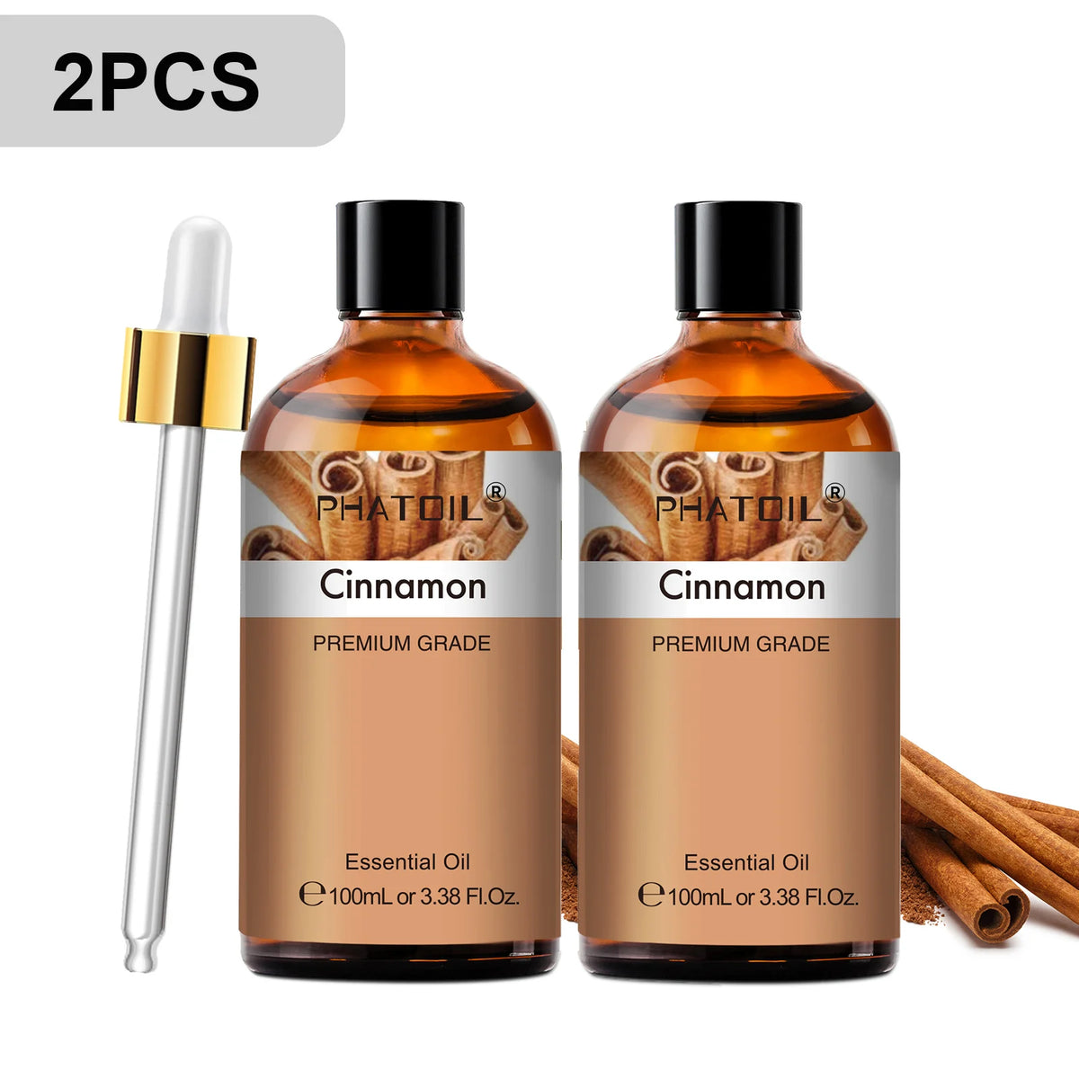 PHATOIL Aromatherapy Essential Oil Set for Diffusers and Soap Making