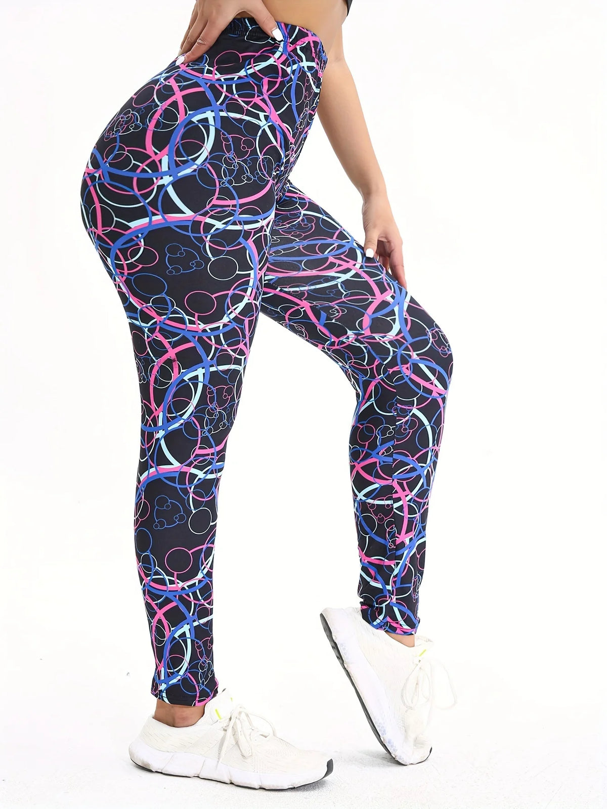 Women's High Waist Yoga Leggings With Utility Pockets For Workout
