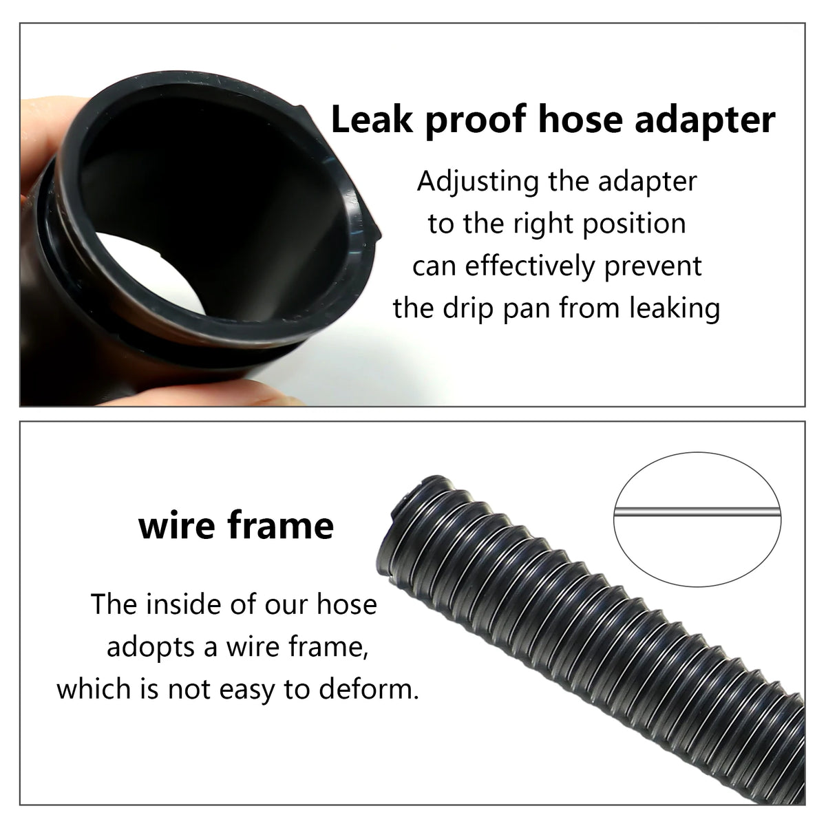 Outdoor Drain Catch Basin Kit With Grate And Flexible Pipe