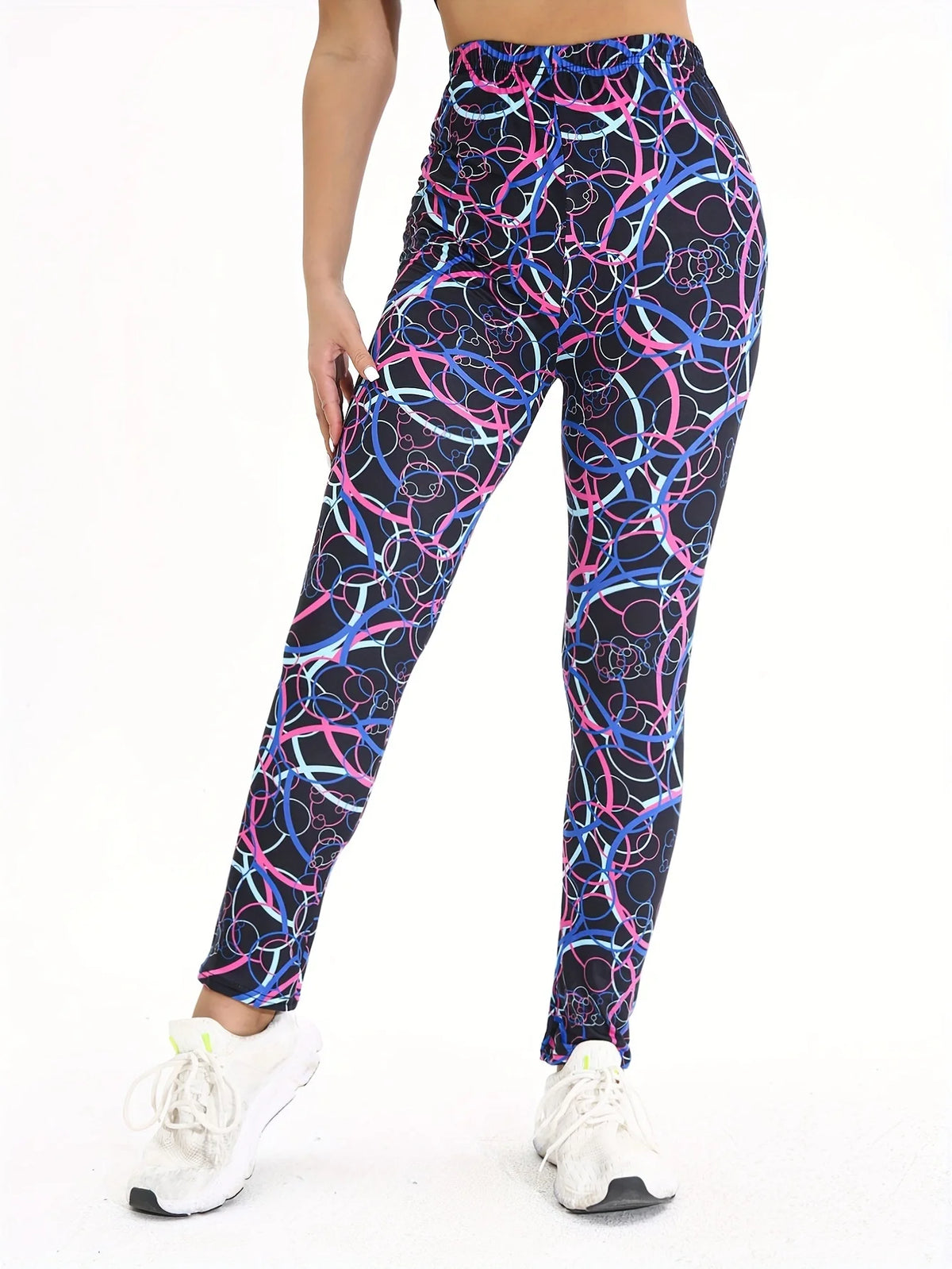 Women's High Waist Yoga Leggings With Utility Pockets For Workout