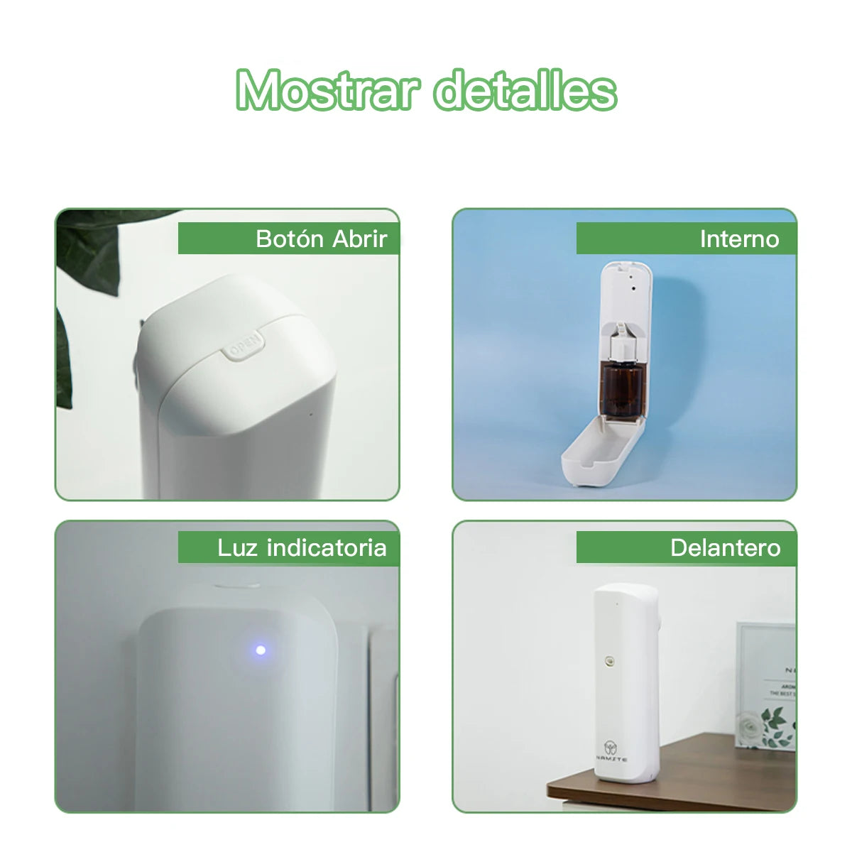 NAMSTE Bluetooth Aromatic Oil Diffuser Socket Style Home Fragrance Device