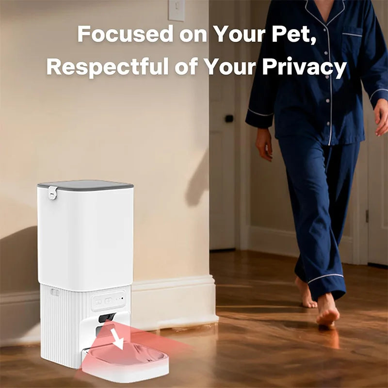 Nityers Smart Pet Feeder With HD Camera And App Control