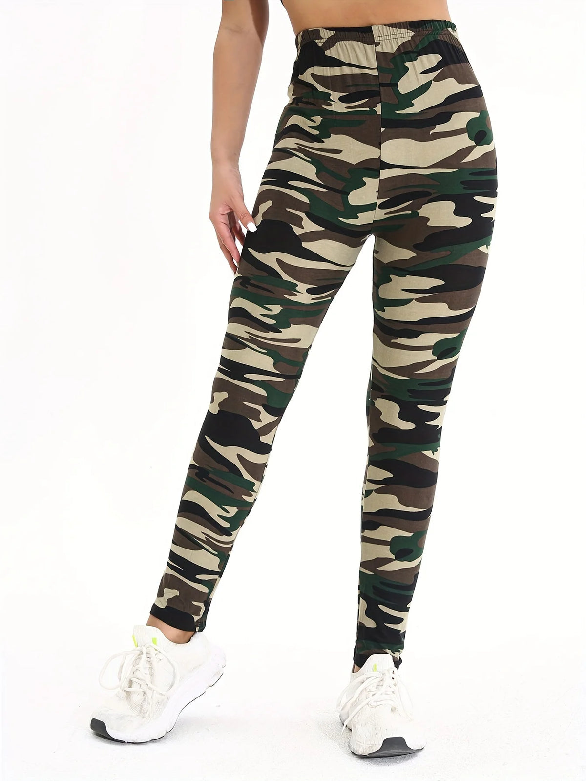 Women's High Waist Yoga Leggings With Utility Pockets