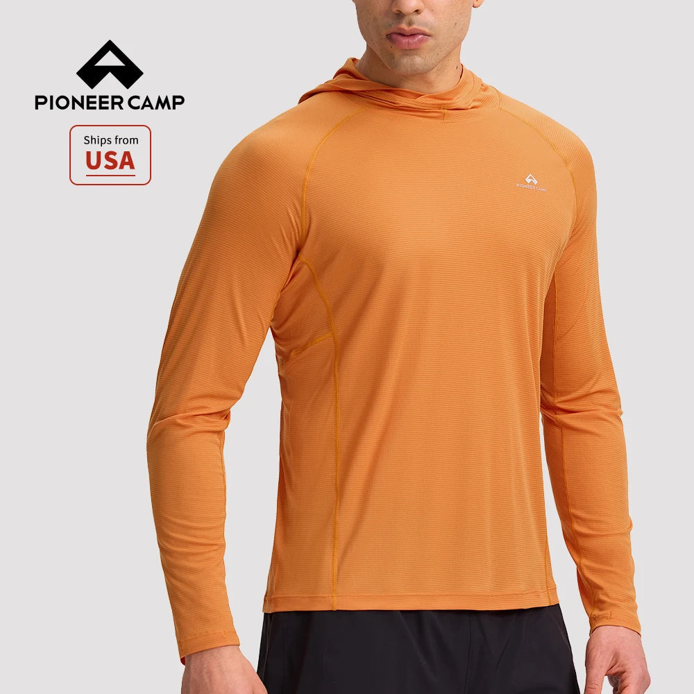 Pioneer Camp Lightweight Sun Protection Hoodie Quick Dry Hiking Shirt
