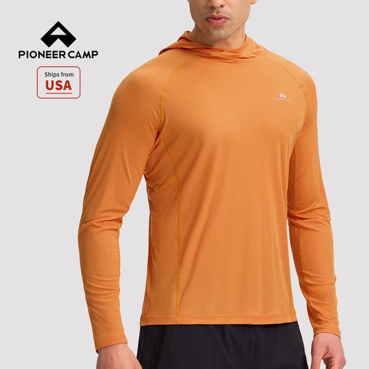 Pioneer Camp Lightweight Sun Protection Hoodie Quick Dry Hiking Shirt